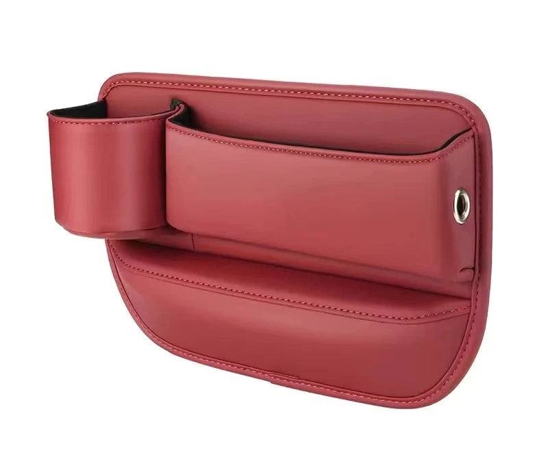 Car Seat Gap Filler & Storage Organiser with Cup Holder — Universal Fit