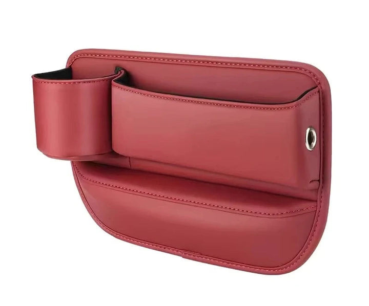 Car Seat Gap Filler & Storage Organiser with Cup Holder — Universal Fit