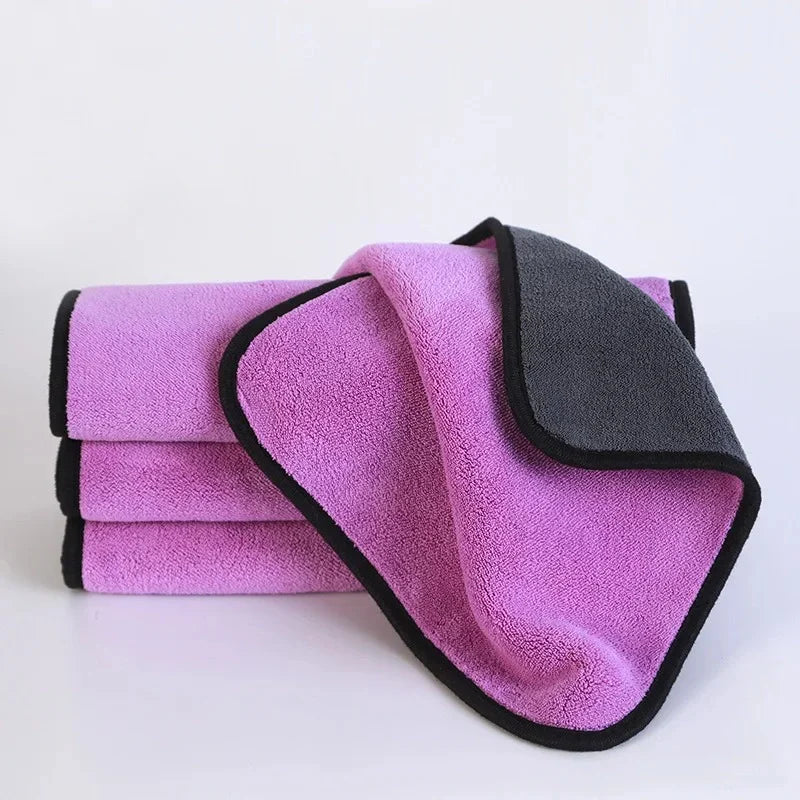 Microfibre Car Cleaning Towels (Pack of 10) — Detailing & Drying Cloths