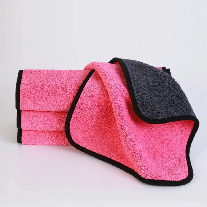 Microfibre Car Cleaning Towels (Pack of 10) — Detailing & Drying Cloths