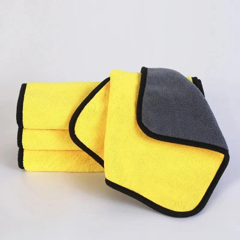 Microfibre Car Cleaning Towels (Pack of 10) — Detailing & Drying Cloths