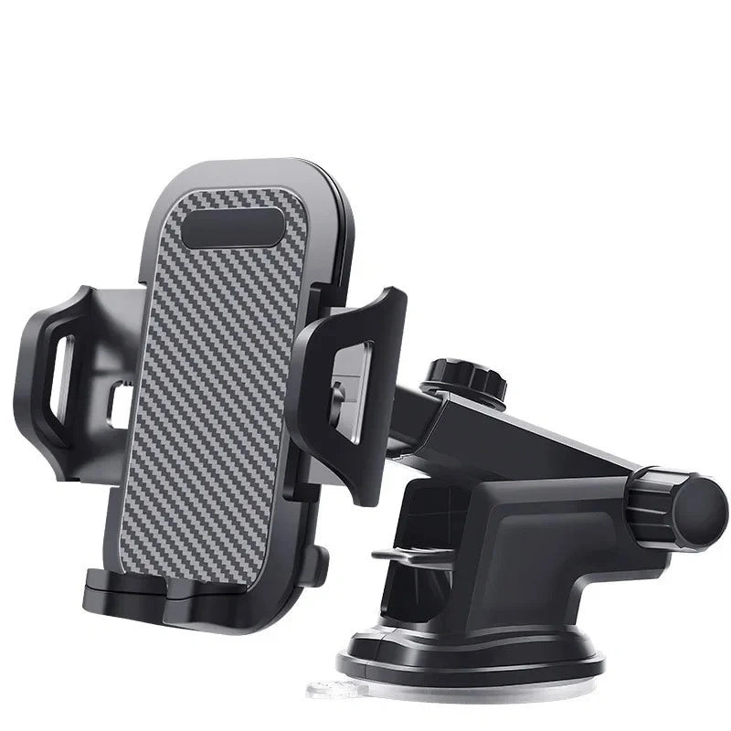 Universal Car Phone Holder — Suction Cup or Air Vent Mount, 360°