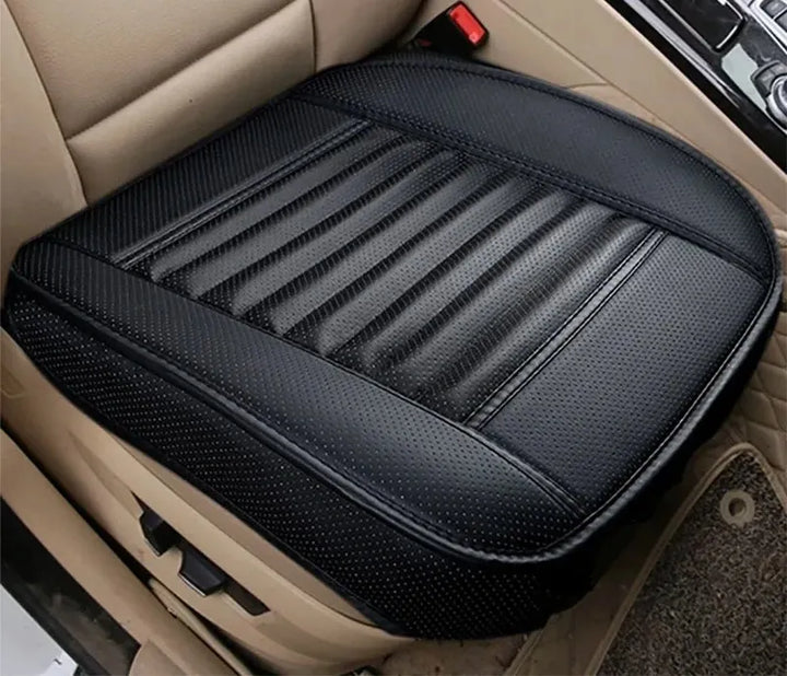 Universal Leather Car Seat Cover — Cushion Protector Mat