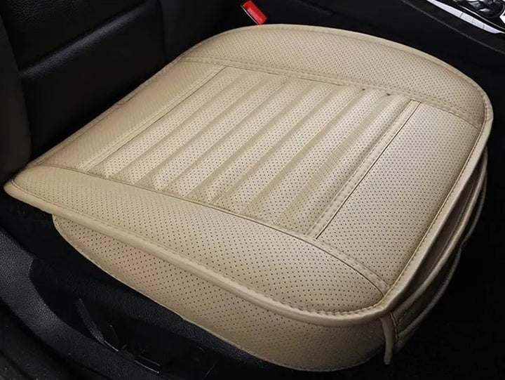 Universal Leather Car Seat Cover — Cushion Protector Mat