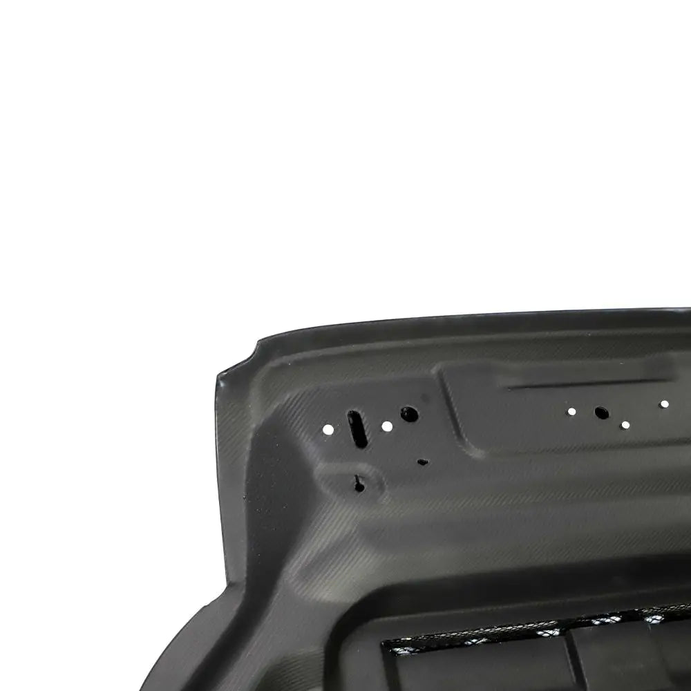 Land Rover Defender 130 dry carbon fibre bonnet close-up