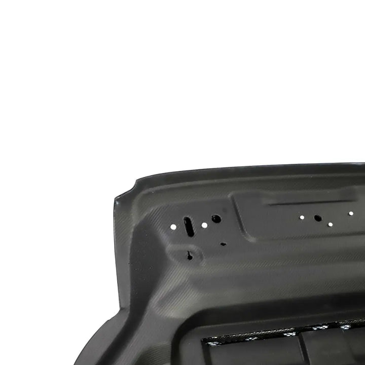 Land Rover Defender 130 dry carbon fibre bonnet close-up