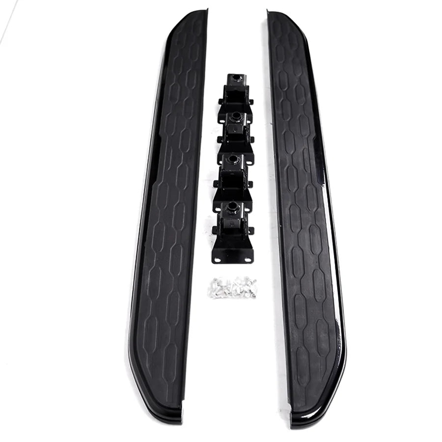 Black running boards for Land Rover Discovery Sport no drilling