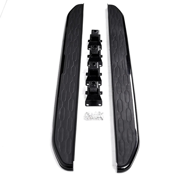 Black running boards for Land Rover Discovery Sport no drilling