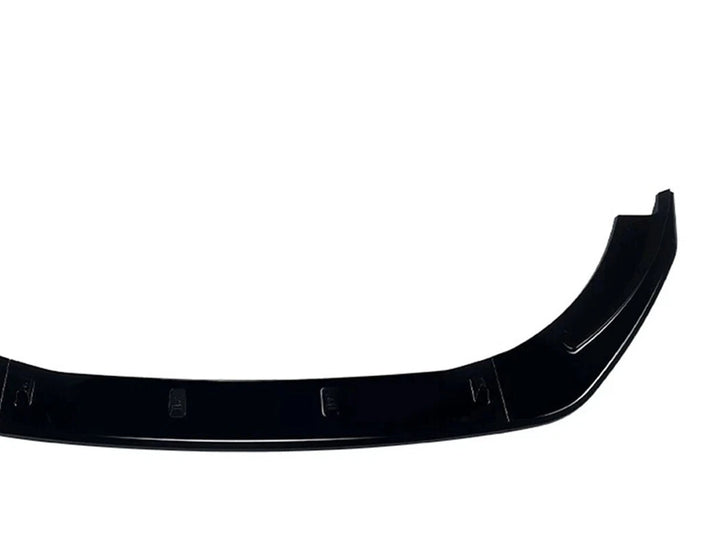 Gloss black front splitter for Golf Mk6 TDI side profile