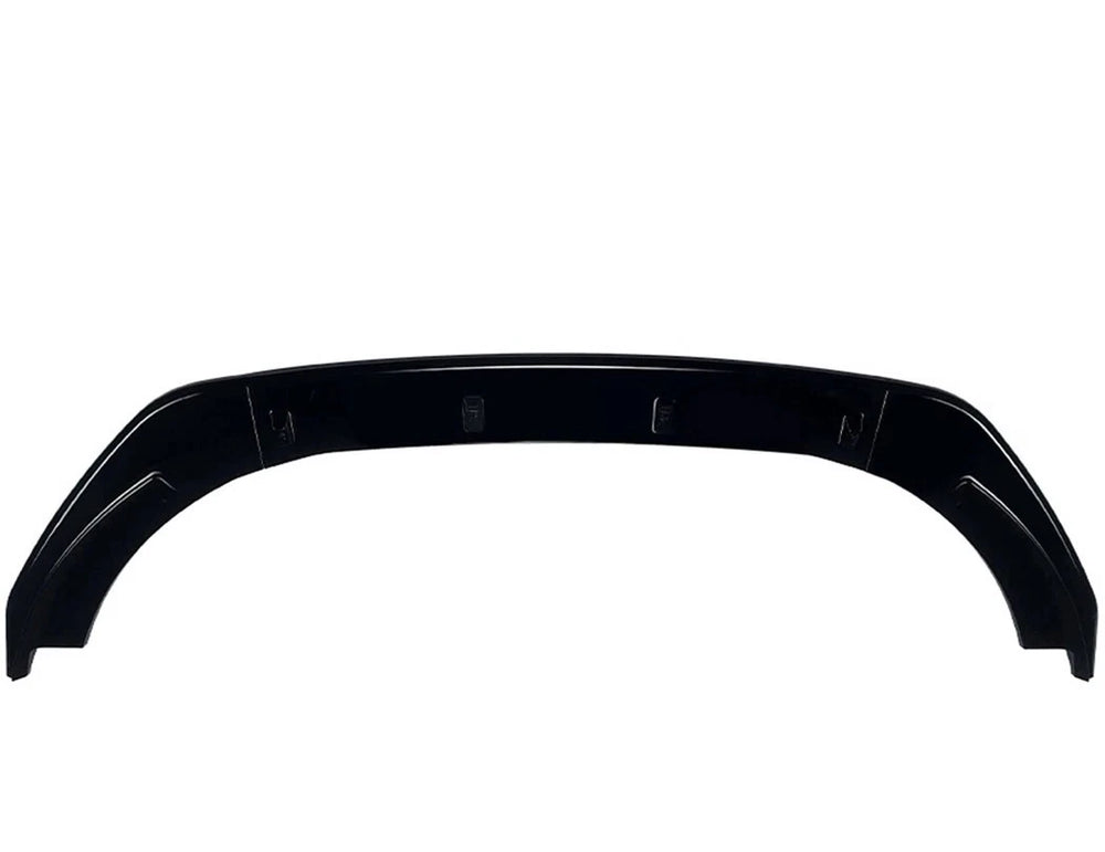 Gloss black front bumper lip splitter for Golf Mk6 SE