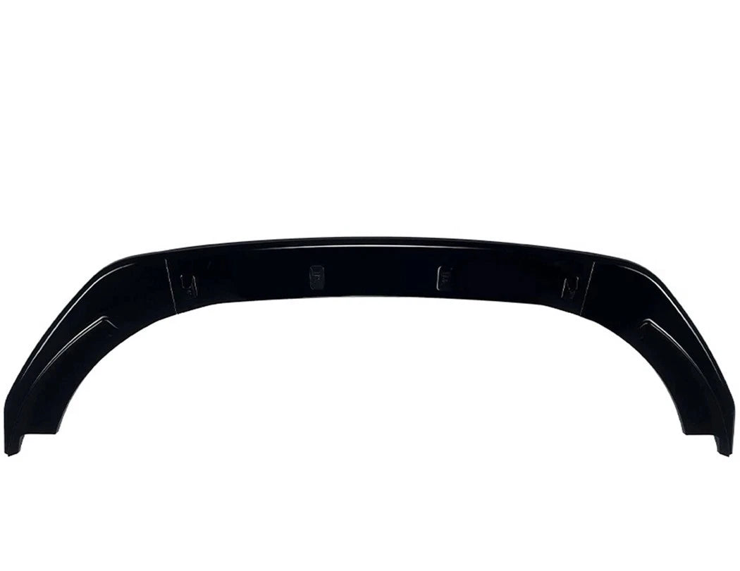 Gloss black front bumper lip splitter for Golf Mk6 SE