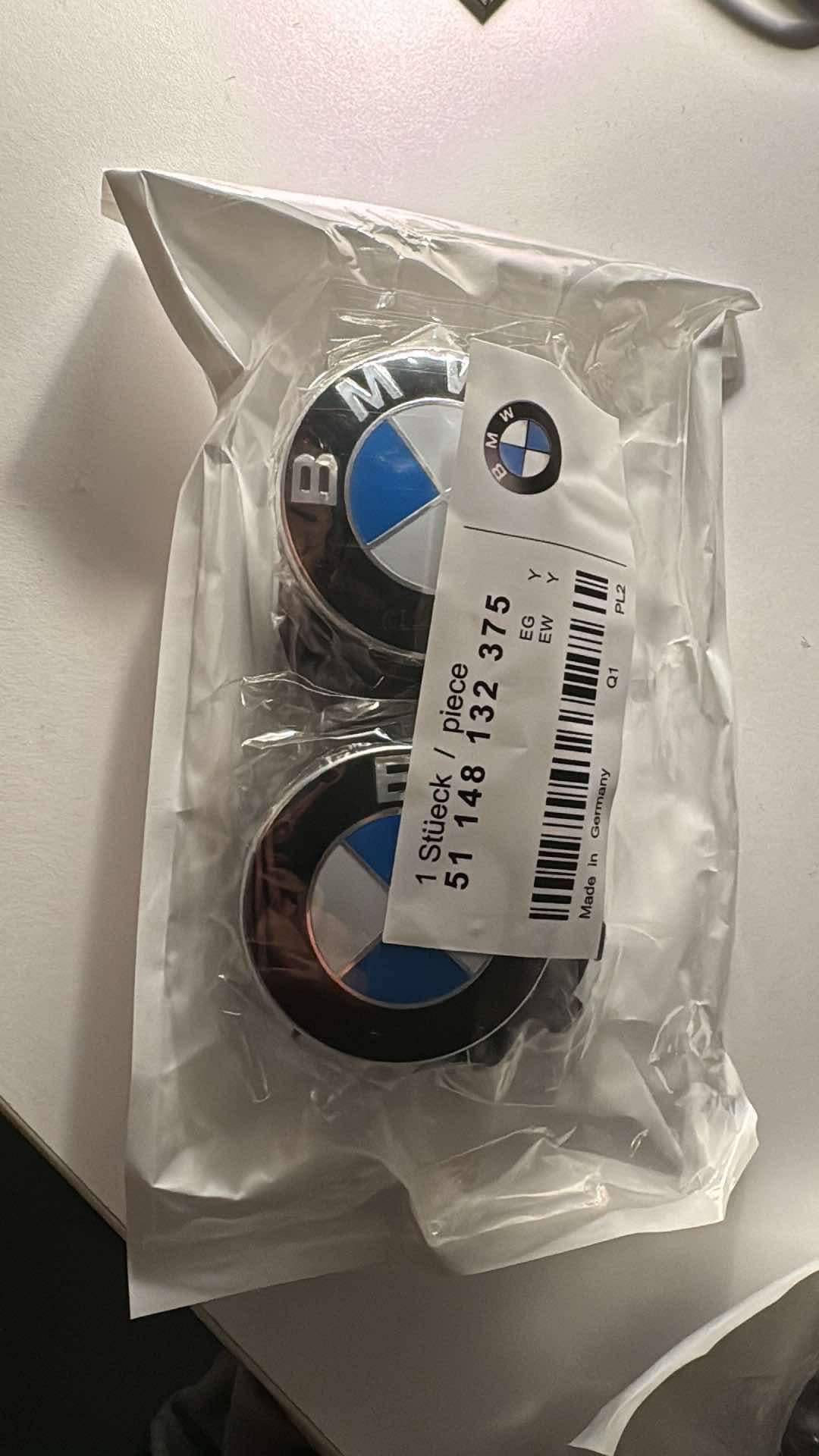 SET OF 4 Original BMW Wheel Hub Centre Caps Fits Most 1 3 5 7 Series X6 M3 X4 E46 E90 36136850834 56MM 68MM - AutoCap Solutions