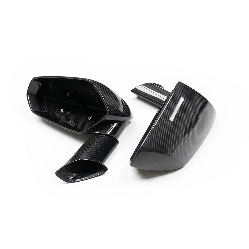 Genuine dry carbon fibre wing mirror covers for Lamborghini Huracán