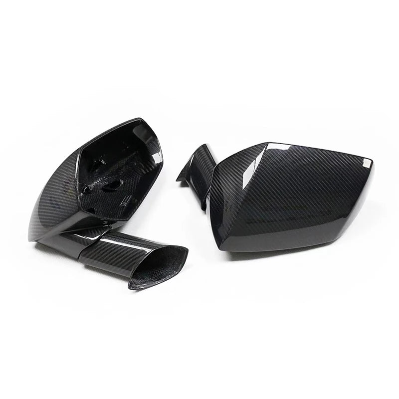 Lamborghini Huracán dry carbon fibre wing mirror covers pair