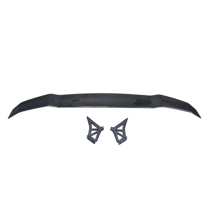 Genuine carbon fibre spoiler wing for Lamborghini Huracán LP580 LP610 front view