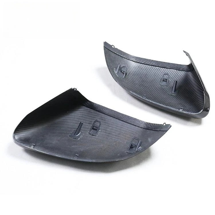 Audi RSQ8 dry carbon fibre direct-replacement mirror cover