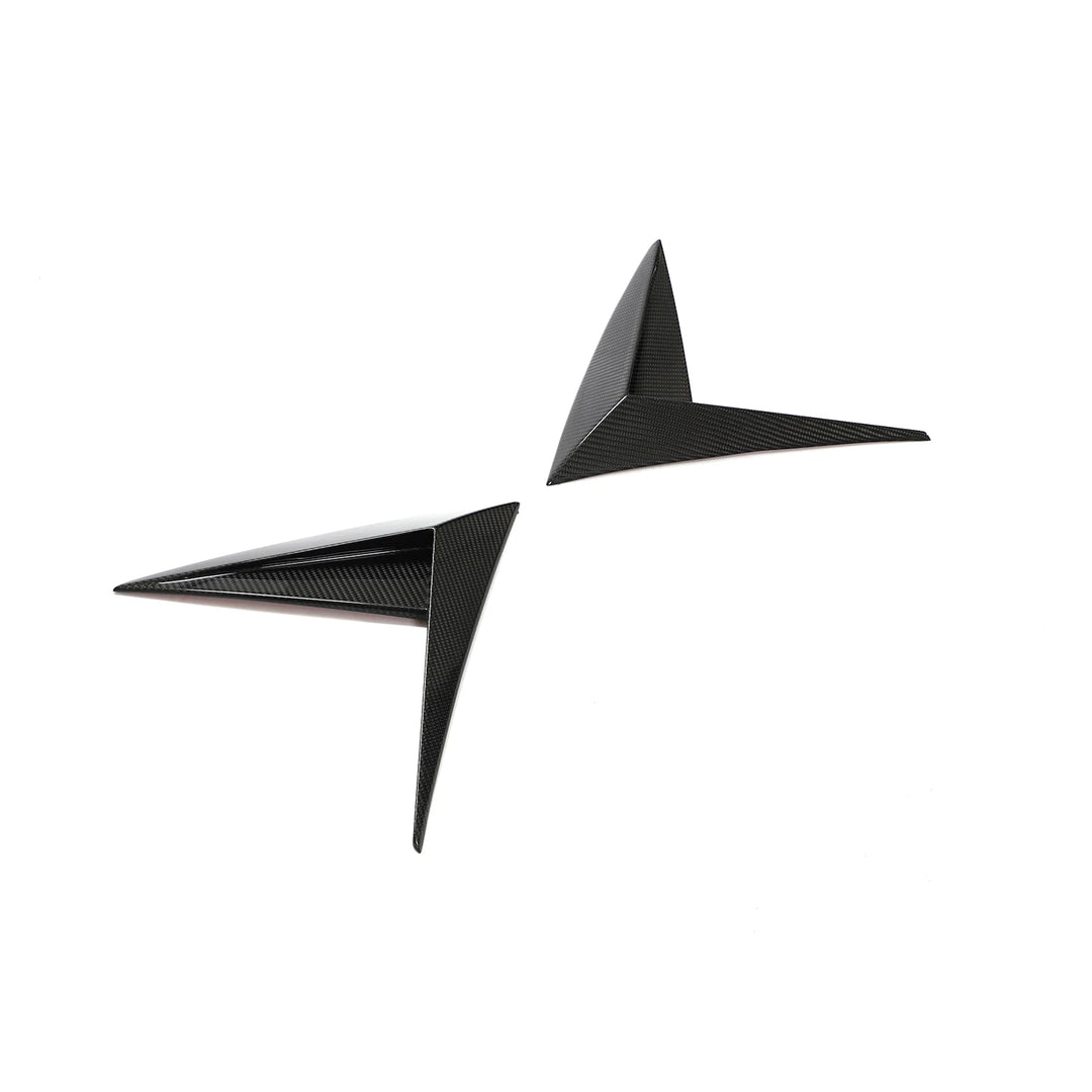Genuine dry carbon fibre side fender vents for Lamborghini Urus