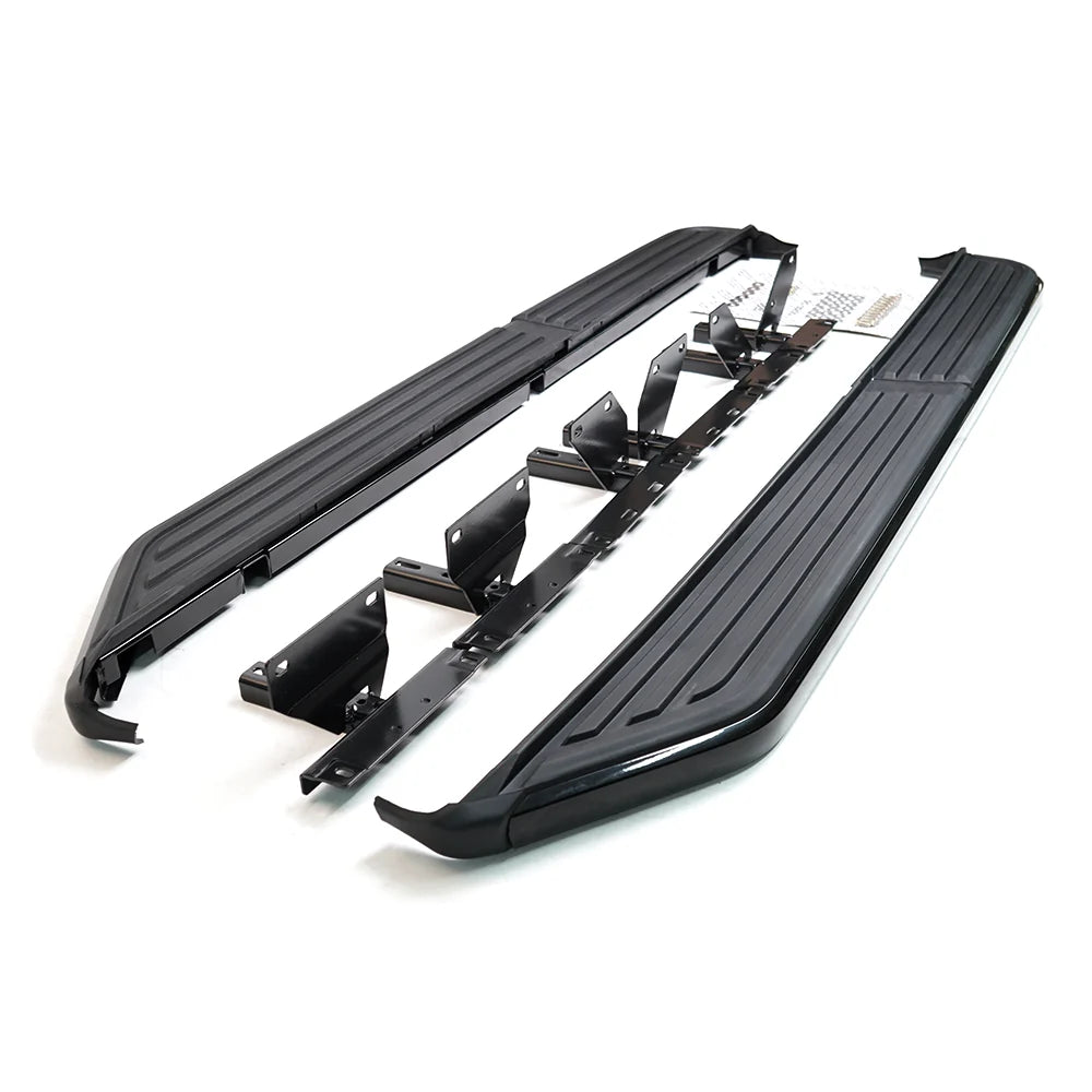 Land Rover Discovery 3 Discovery 4 all black side steps running boards pair
