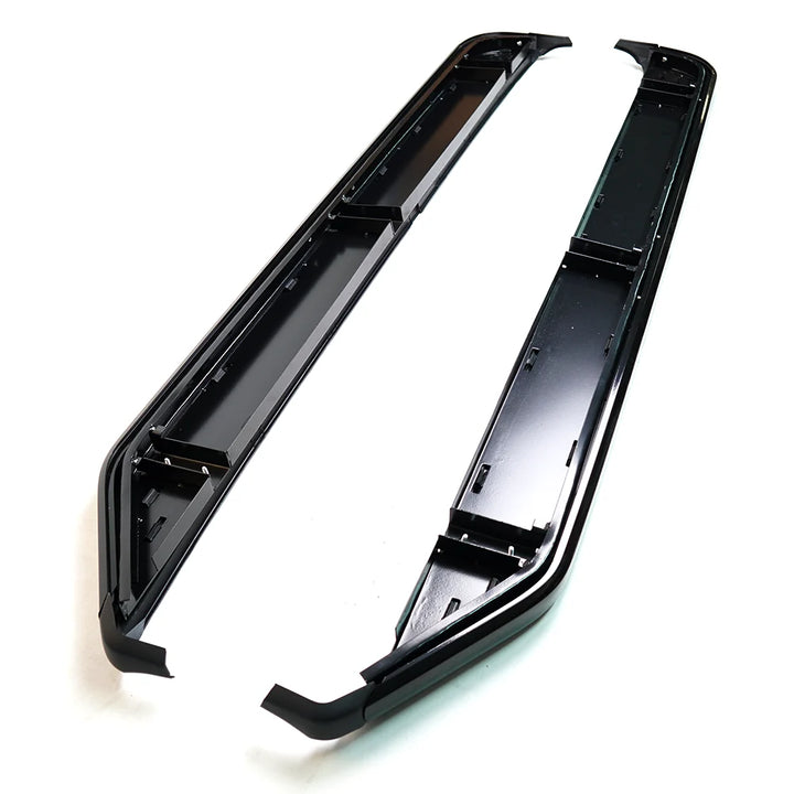 Land Rover Discovery all black running boards flipped