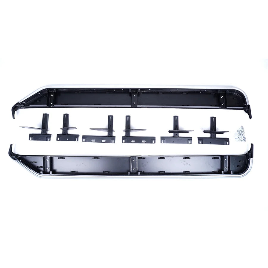 Land Rover Discovery 4 fitted with factory-style running boards