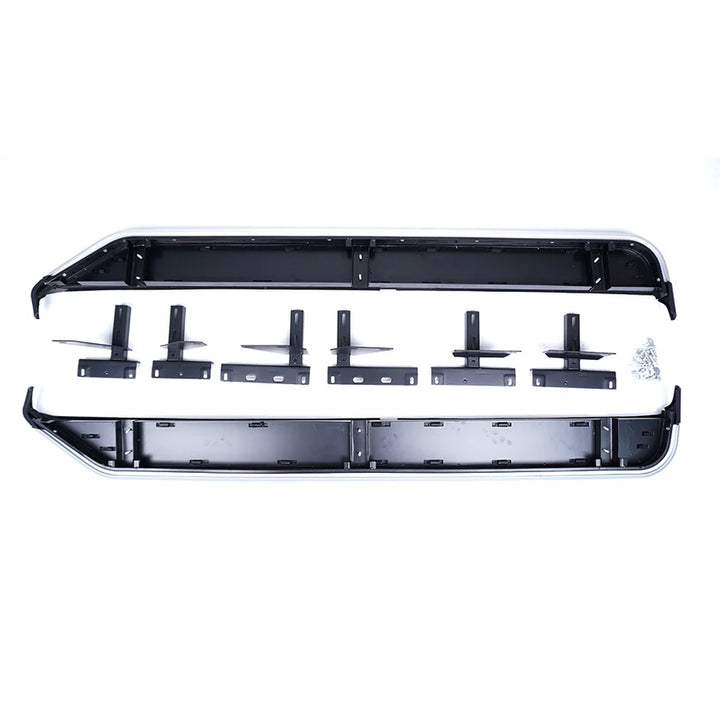 Land Rover Discovery 4 fitted with factory-style running boards