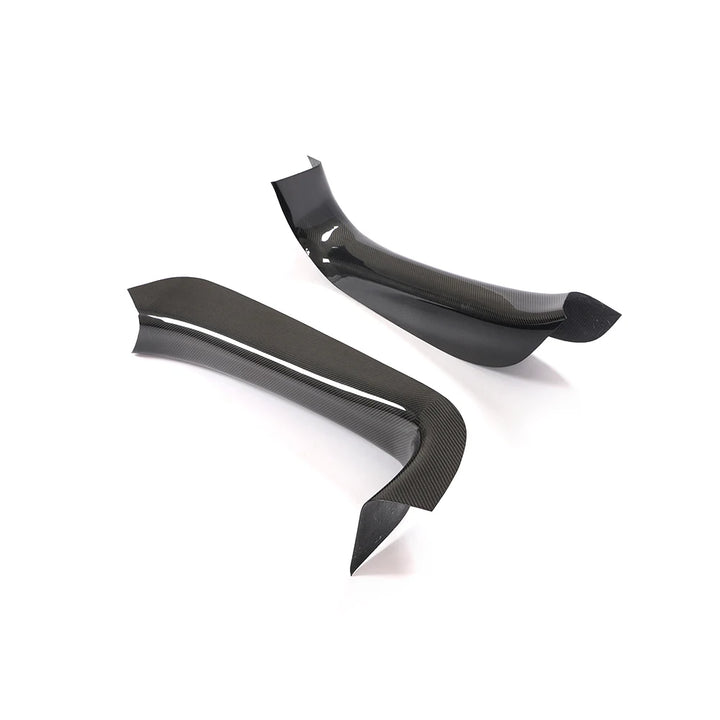 Pre-Preg carbon fibre door sill for McLaren 570S showing weave