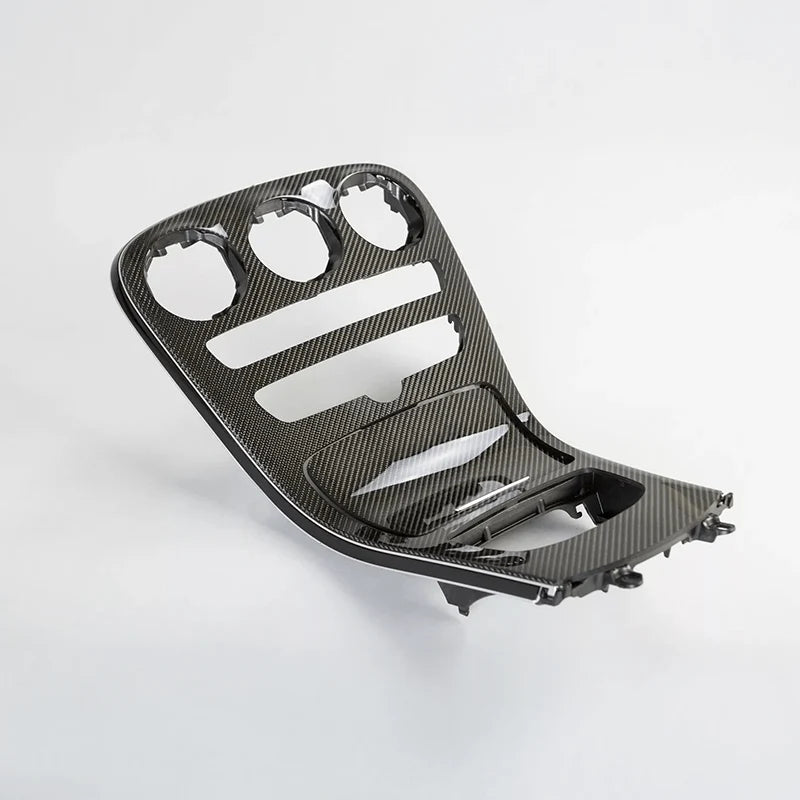 Mercedes C-Class W205 carbon fibre centre console trim V1
