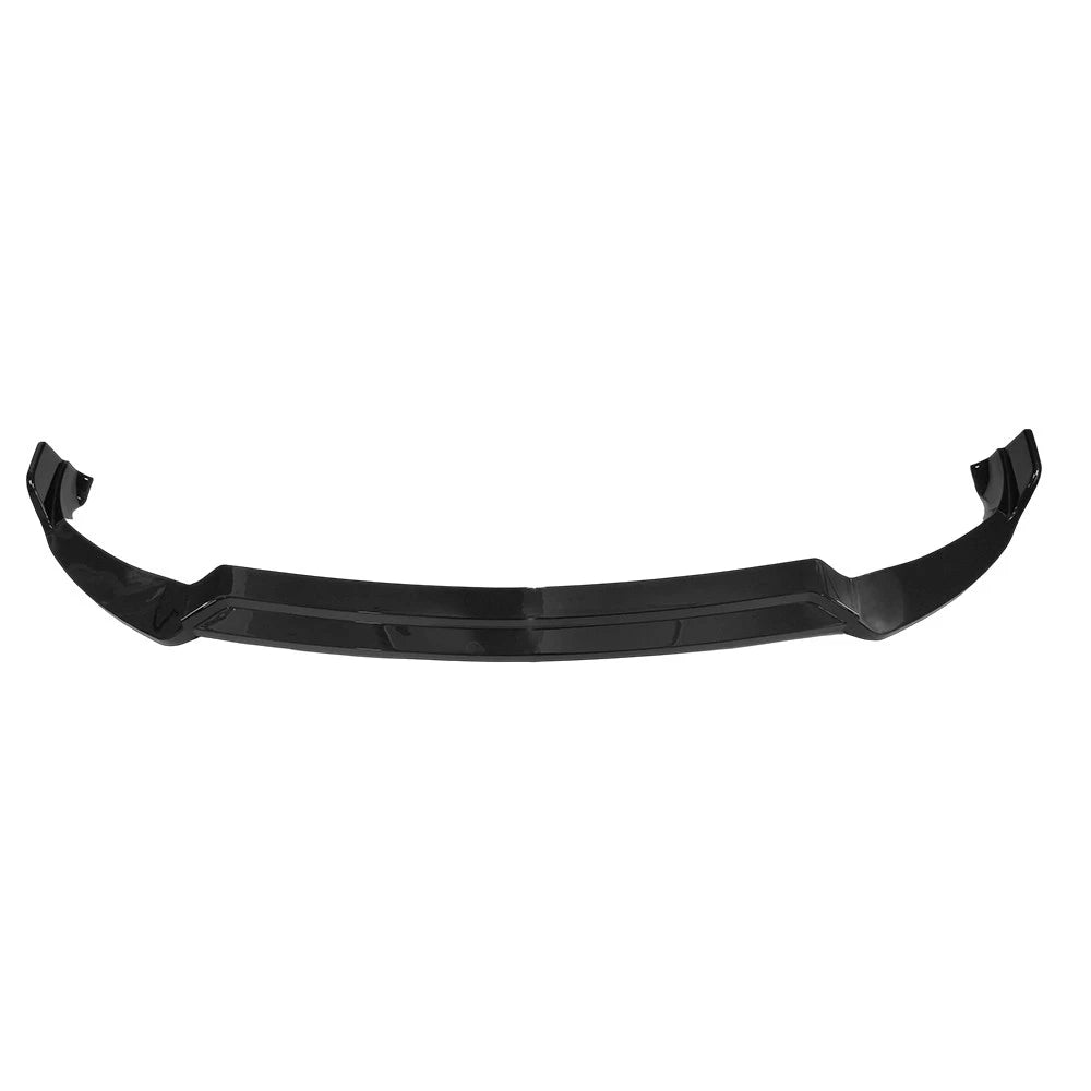 Mercedes-Benz C43 AMG W205 facelift gloss black front splitter, front view