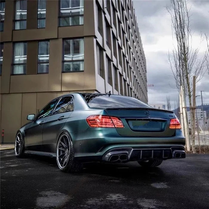 Mercedes E63 AMG W212 facelift carbon fibre body kit V1 fitted to E63