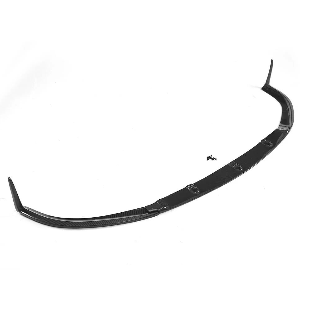 Mercedes C63 W205 Coupé Convertible genuine carbon fibre front splitter V2