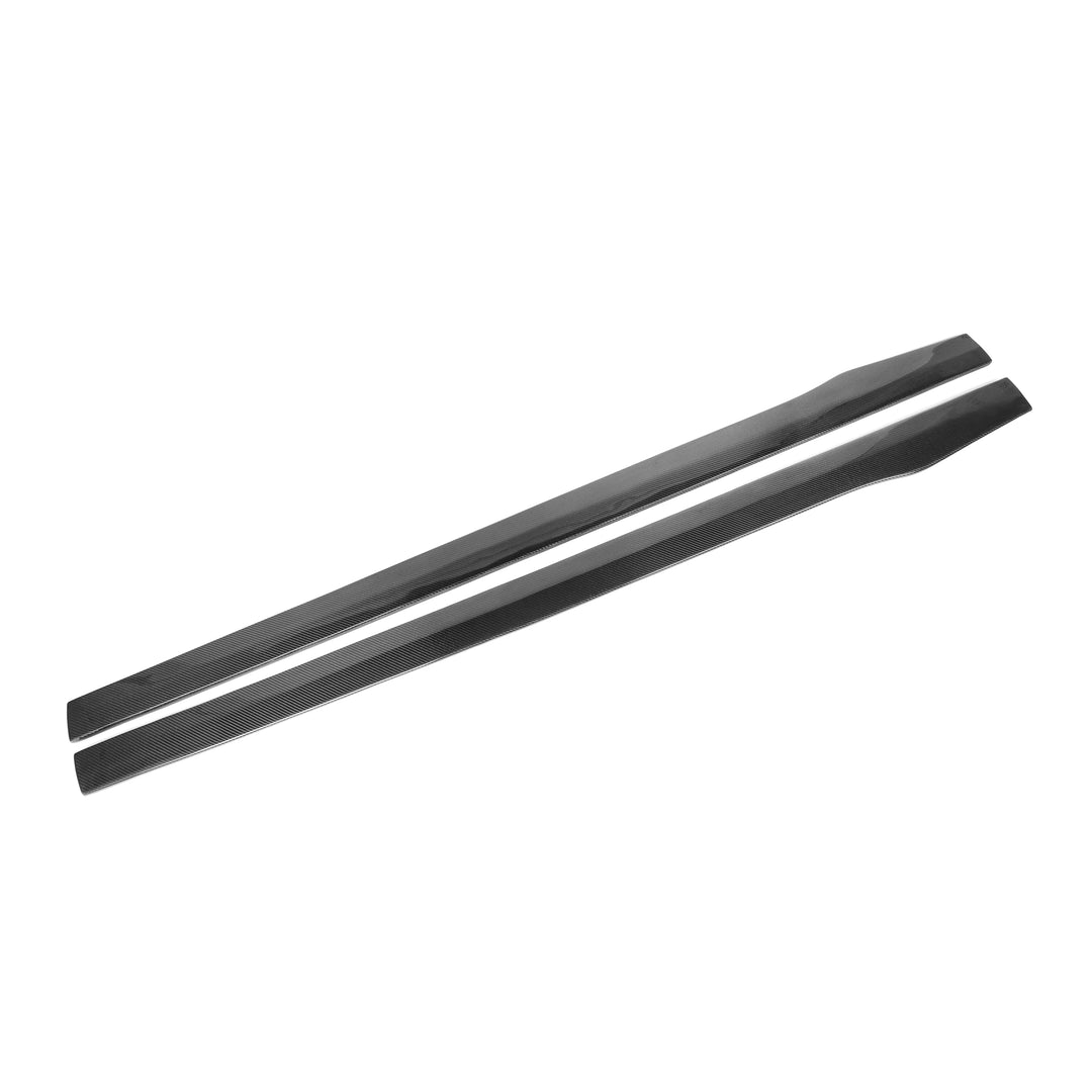 Mercedes C63 C63S W205 carbon fibre side skirts pair