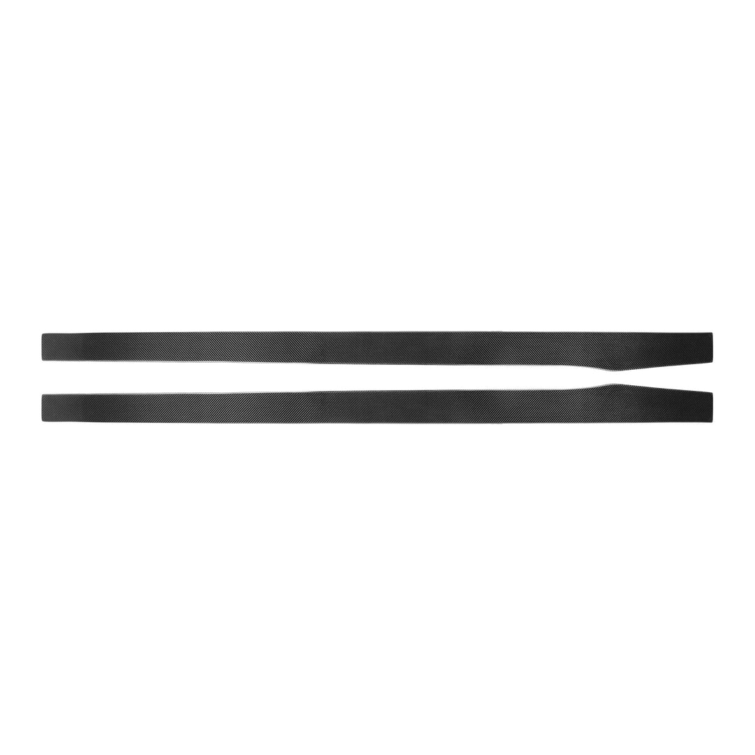 Mercedes C63S W205 Saloon carbon fibre side skirt profile view
