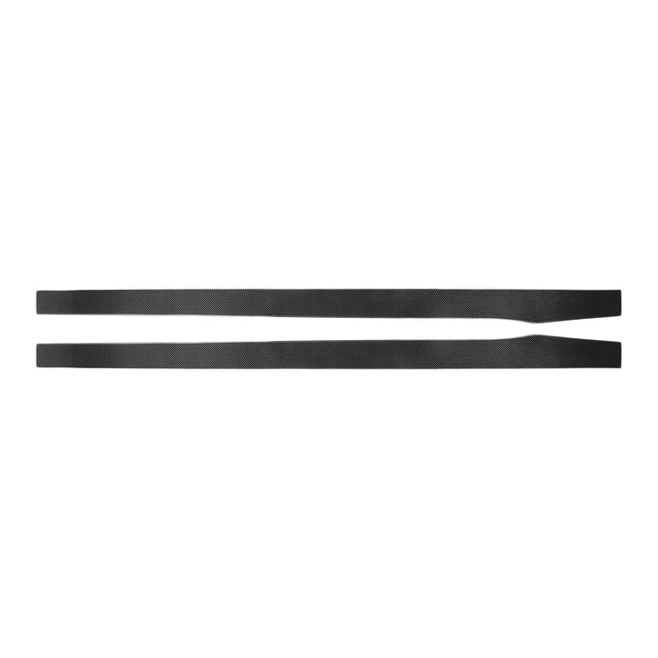 Mercedes C63S W205 Saloon carbon fibre side skirt profile view