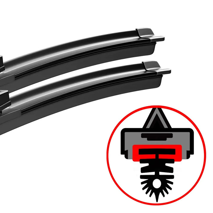 Wiper Blades for Mercedes-Benz E-Class W211, W212, W213, C207 (2002–2023)