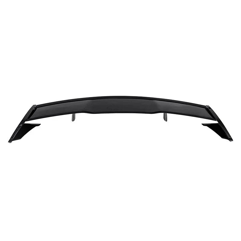 Mercedes W177 A-Class gloss black rear spoiler wing profile front view