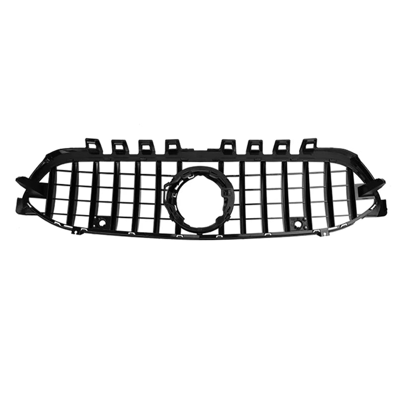 Black Panamericana-style grille for Mercedes A-Class AMG-Line