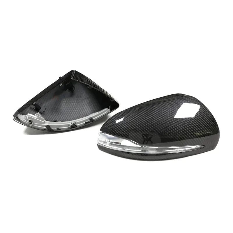 Mercedes E-Class W213 E63 dry carbon fibre replacement mirror covers V1 alternate shot