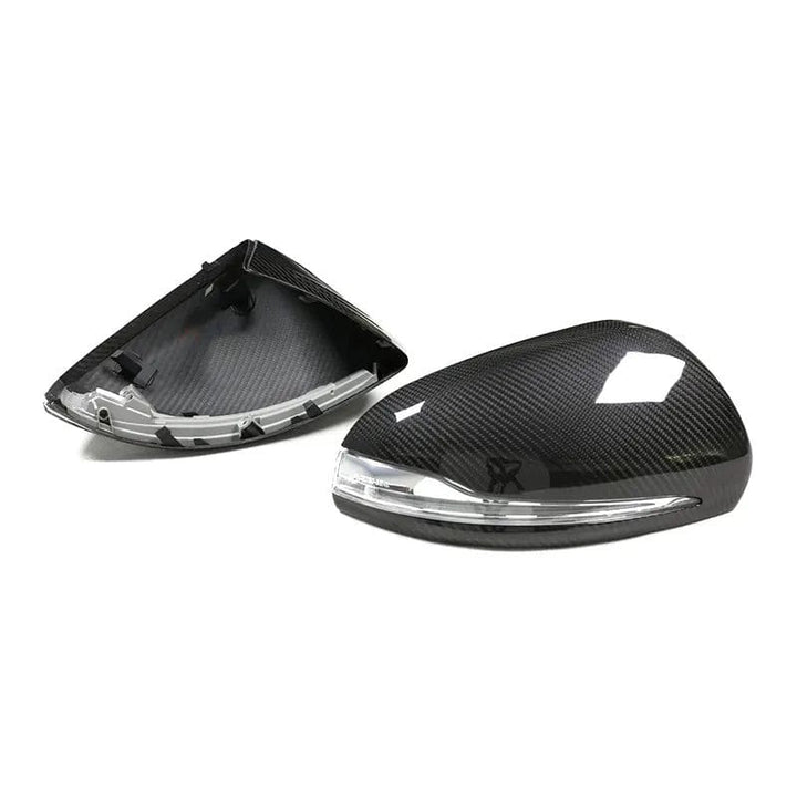 Mercedes E-Class W213 E63 dry carbon fibre replacement mirror covers V1 alternate shot