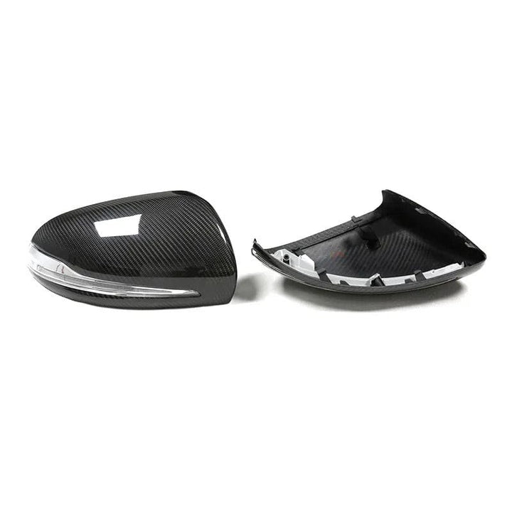 Mercedes E-Class W213 E63 dry carbon fibre replacement mirror covers V1