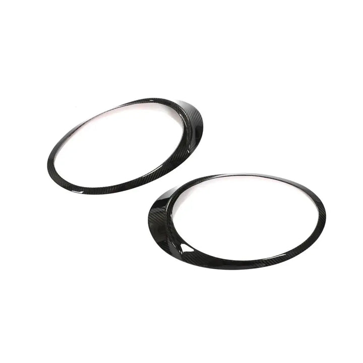 Porsche 911 992 dry carbon fibre headlight trim pair