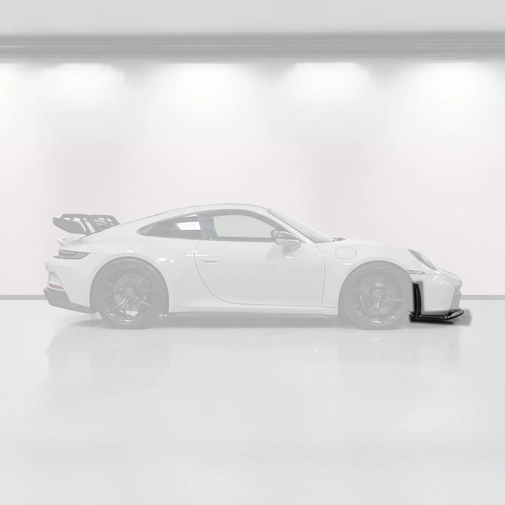 Genuine dry carbon fibre front splitter V1 for Porsche 911 GT3 992.1