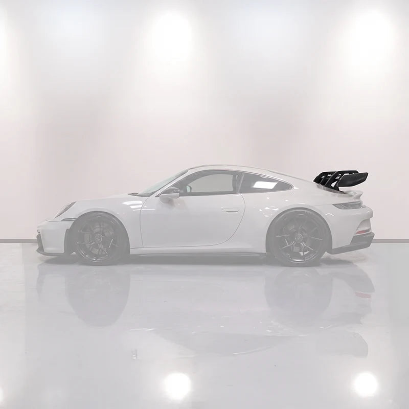 Porsche 911 GT3 992.1 dry carbon fibre swan neck rear wing V1