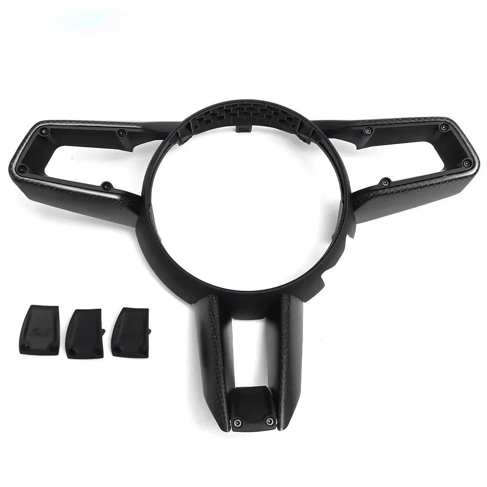 Porsche 911 Carrera 992.1 dry carbon fibre steering wheel trim V1