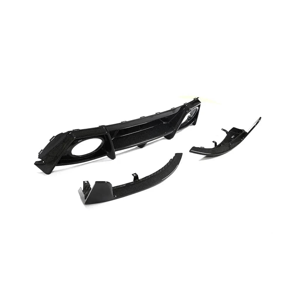 Porsche 911 Turbo Turbo S 992.1 dry carbon fibre rear diffuser V1