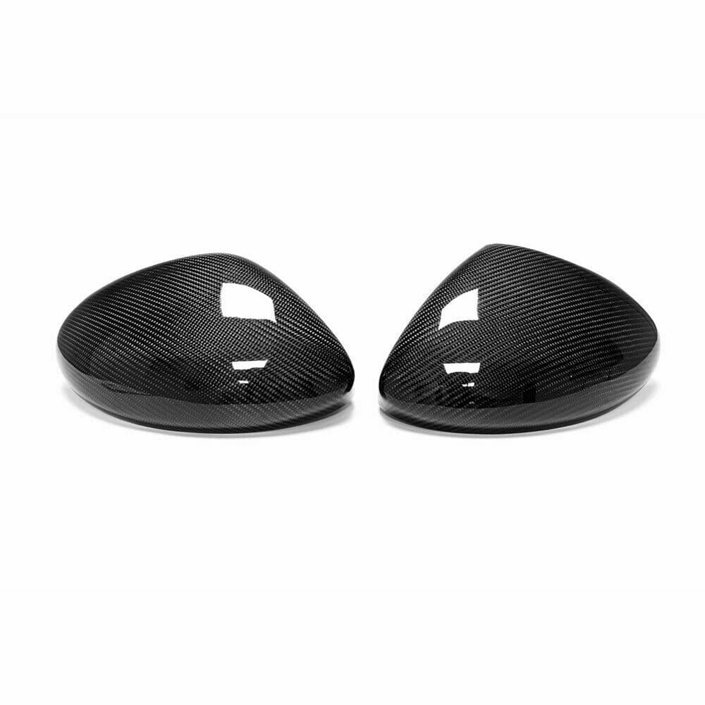 Porsche 718 Cayman Boxster dry carbon fibre mirror covers V1