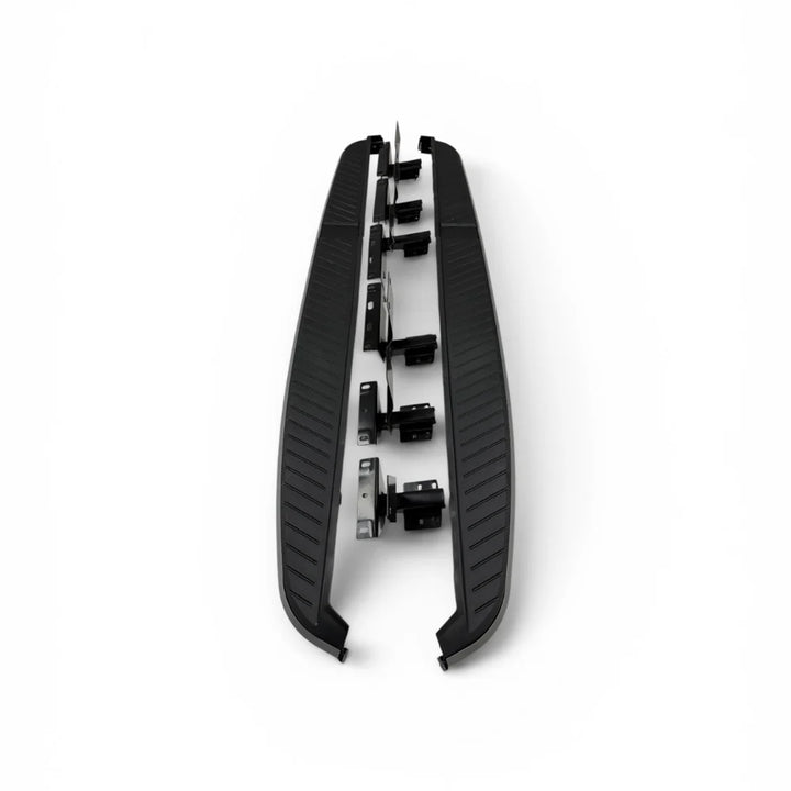 Range Rover Sport L320 black and silver side steps pair