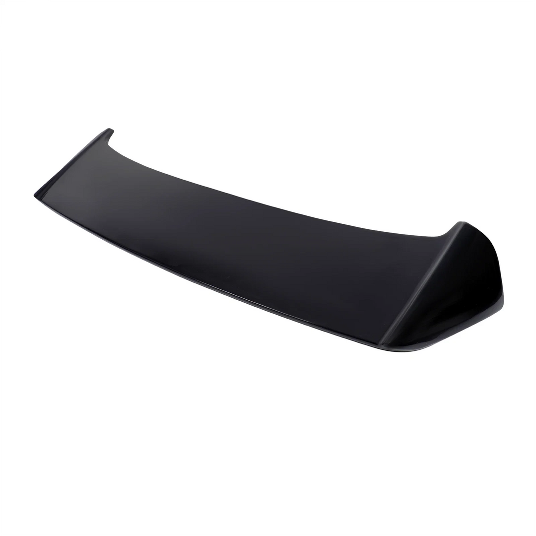 Gloss black rear roof spoiler for Golf Mk5, rear three-quarter view