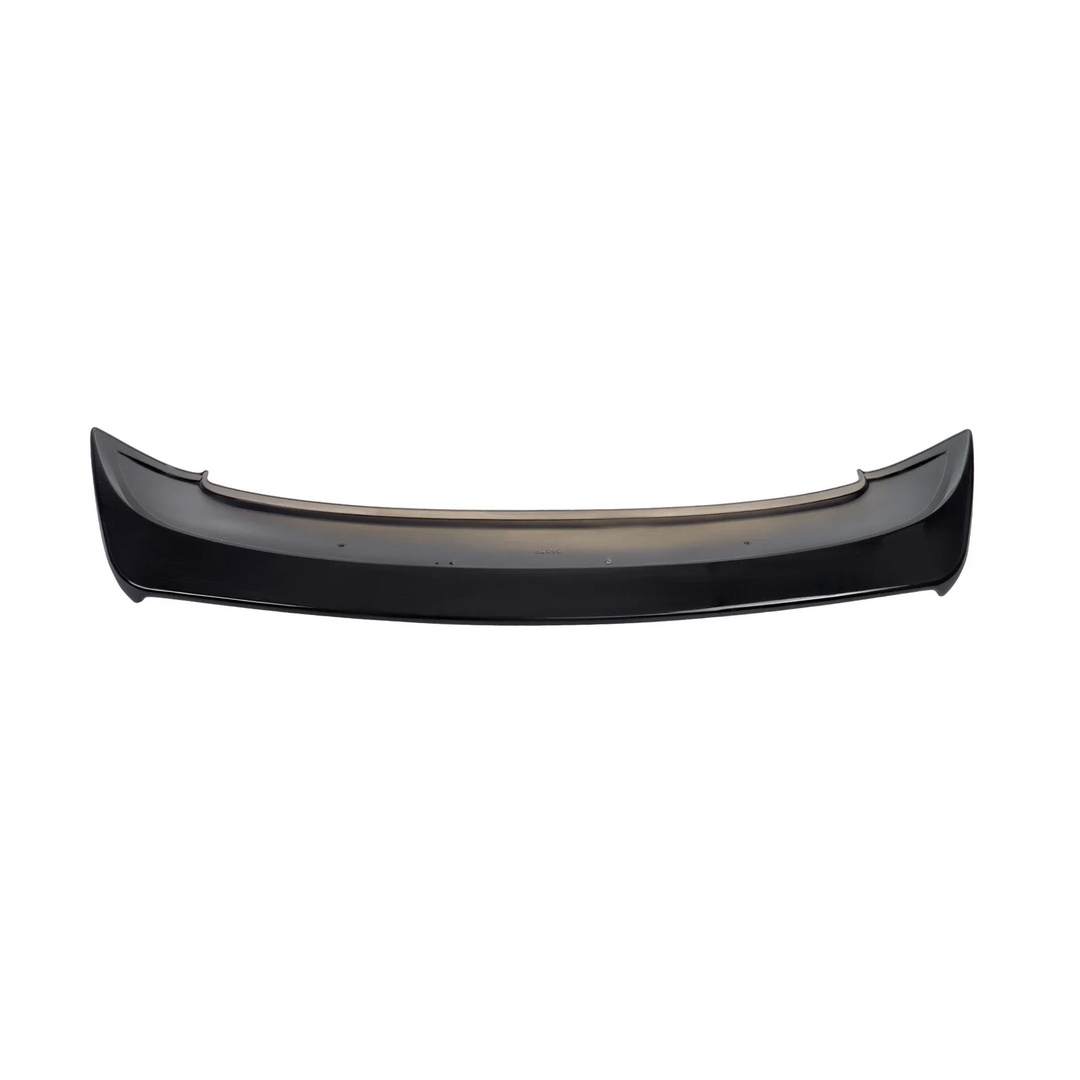 Gloss black ABS rear roof spoiler for Golf Mk5 on a plain background