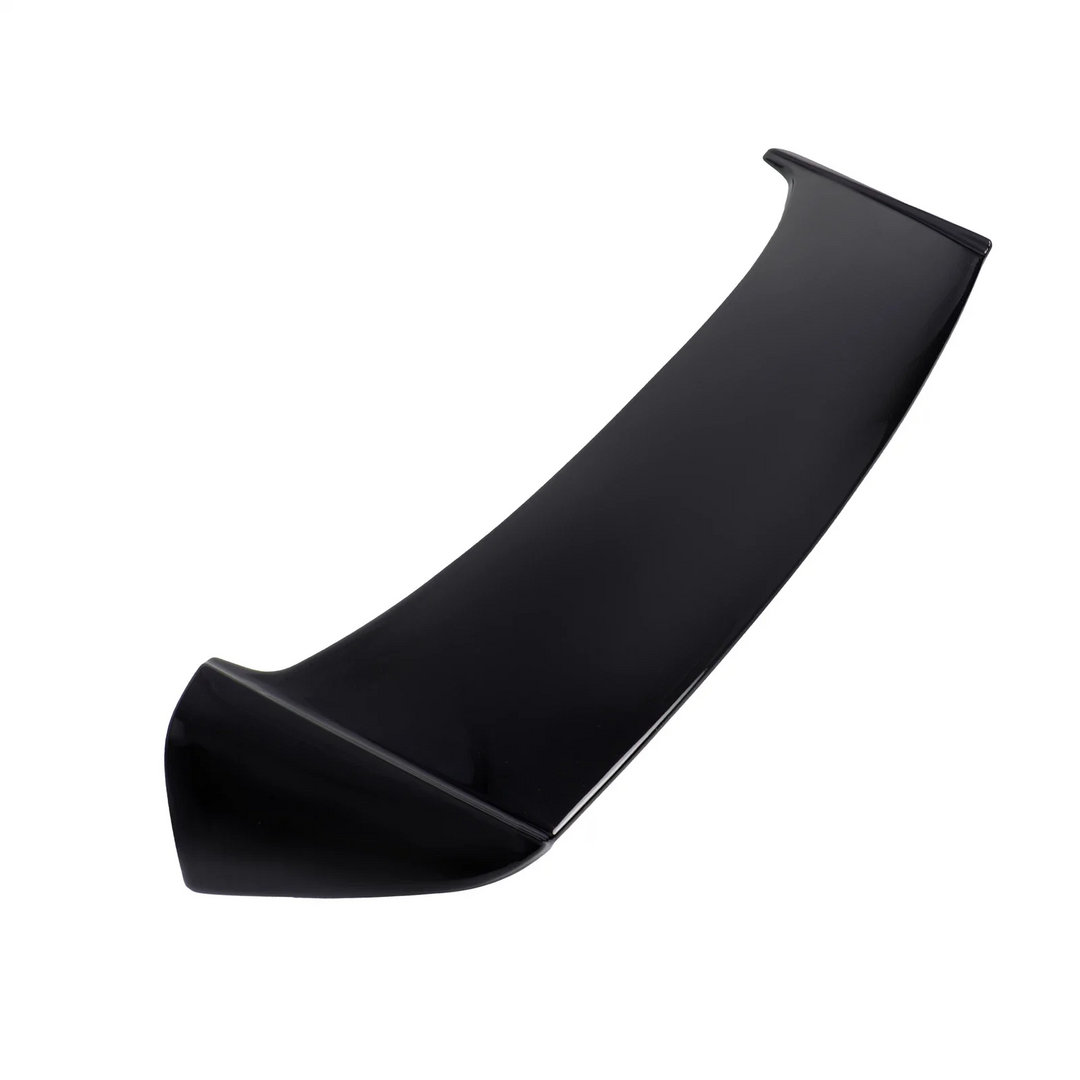 Golf Mk5 gloss black rear roof spoiler, side view