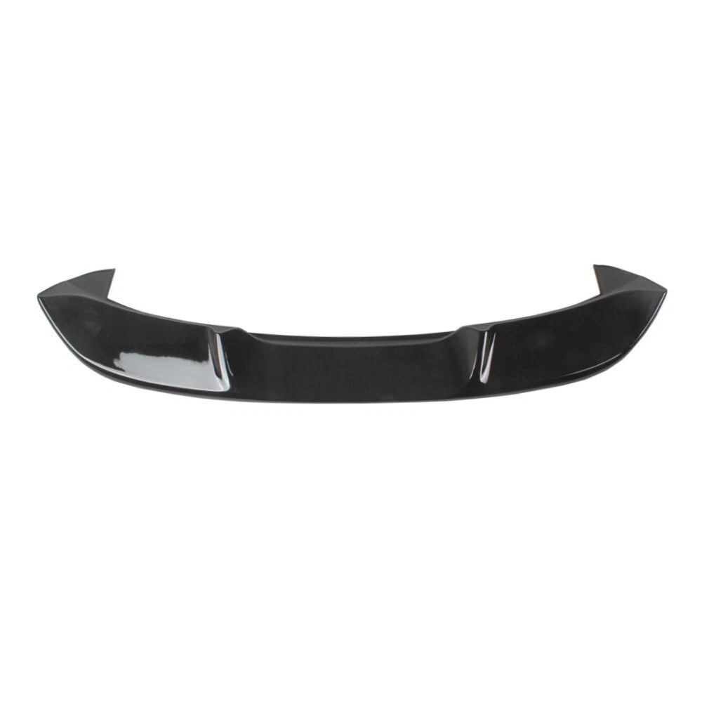 Gloss black rear roof spoiler for SEAT Leon Mk3 on a plain background